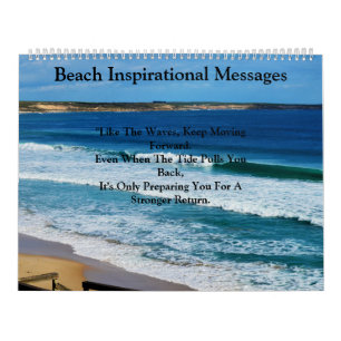 Calendrier Vagues de sagesse : Une année d'inspiration de pla