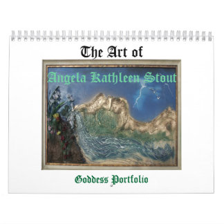 Calendrier vaillant de déesse d'Angela
