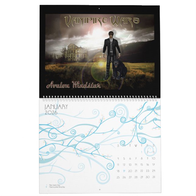 Calendrier Vampire Calander (Jan 2026)