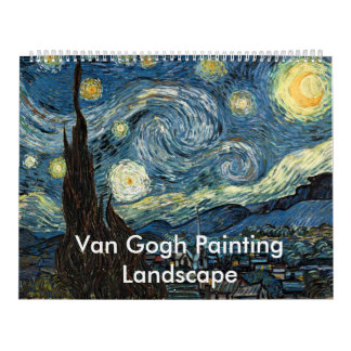 Calendrier Van Gogh art paysage art