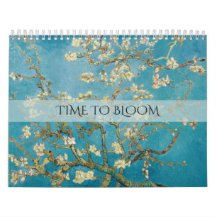 Calendrier Van Gogh Fleur d'amandier personnalisée (1890)