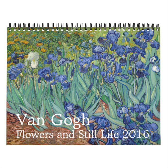 Calendrier Van Gogh Fleurs et vie morte (Protection)