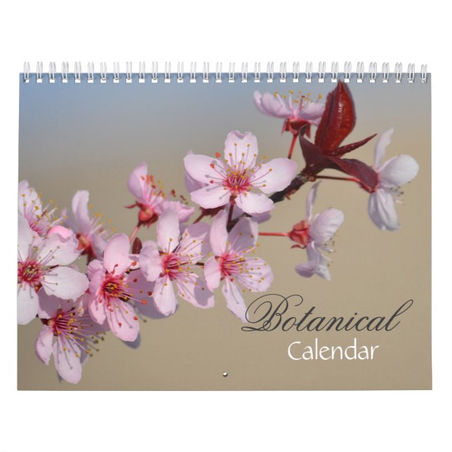Calendrier Variété de fleurs (Protection)
