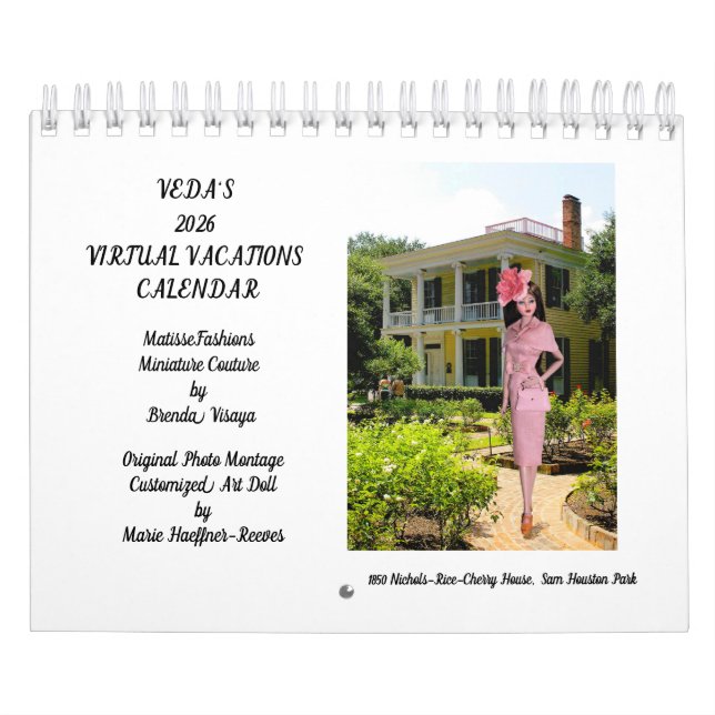 Calendrier Veda's Virtual Vacations in MatisseFashions 2026 (Protection)