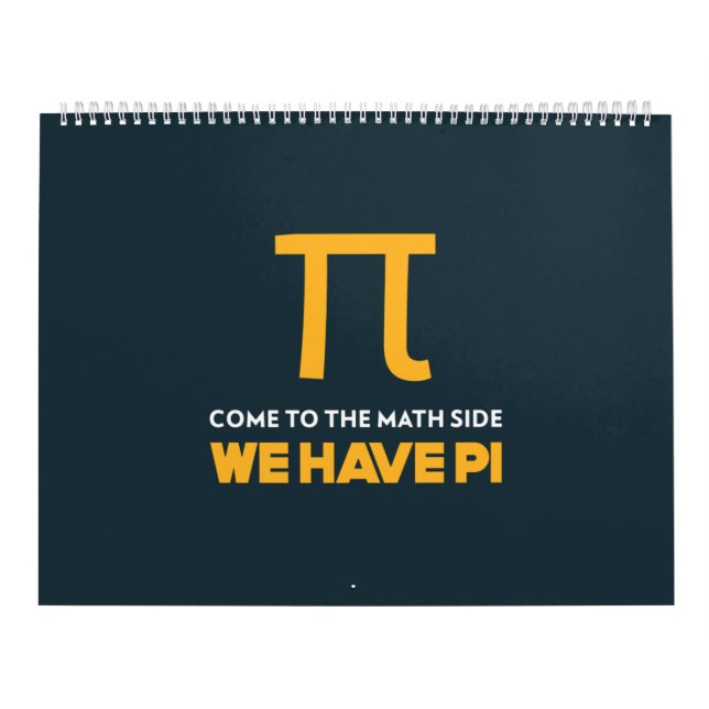 Calendrier Venez Au Côté Math Nous Avons Pi (Protection)