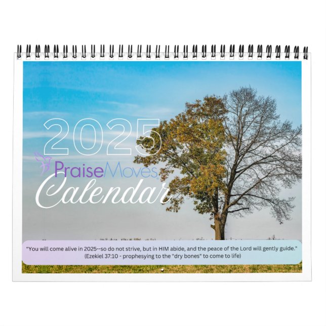 Calendrier Venez vivre en 2025 (Protection)