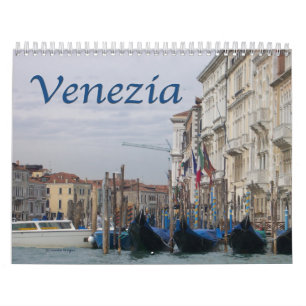 Calendrier Venise Italie
