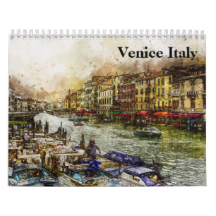 Calendrier Venise Italie 2025