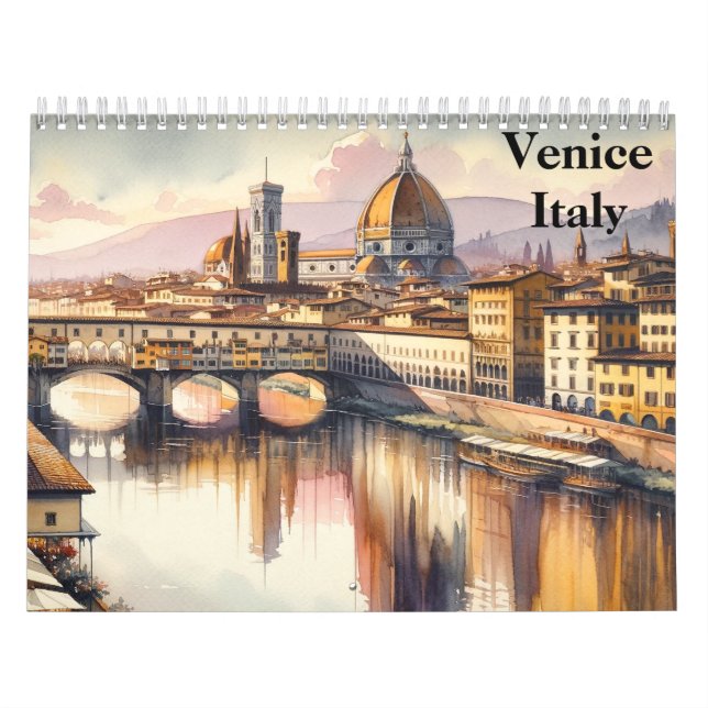 Calendrier Venise Italie 2025 (Protection)