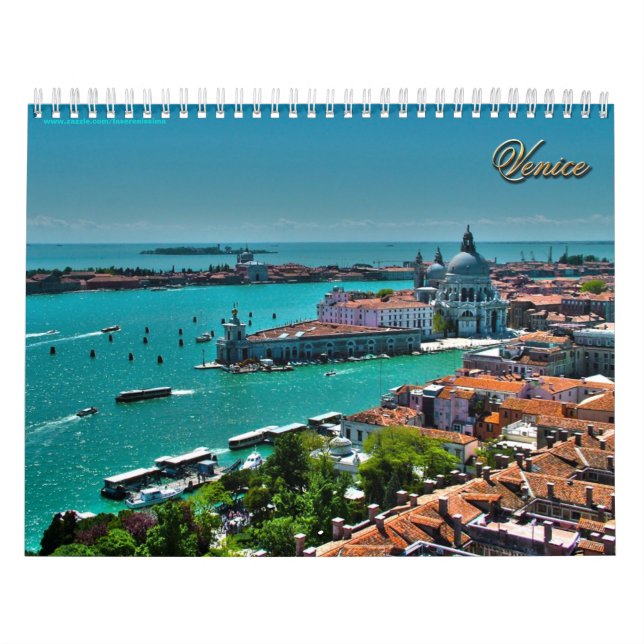 Calendrier Venise, Italie - vue aérienne (Protection)