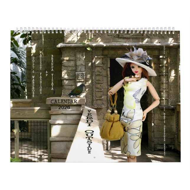 Calendrier Verdi Outside- 2026 Calendar (Protection)