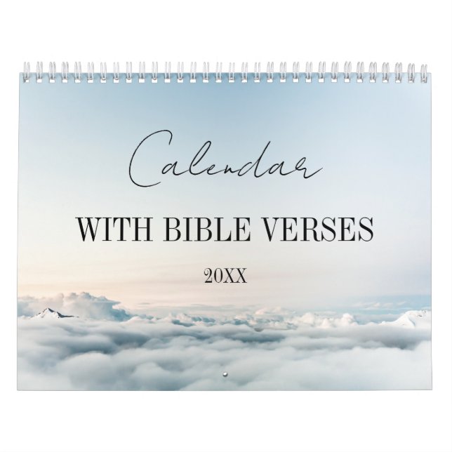 Calendrier versets bibliques religieux chrétiens  (Protection)