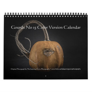 Calendrier Version couleur Gourds No 15