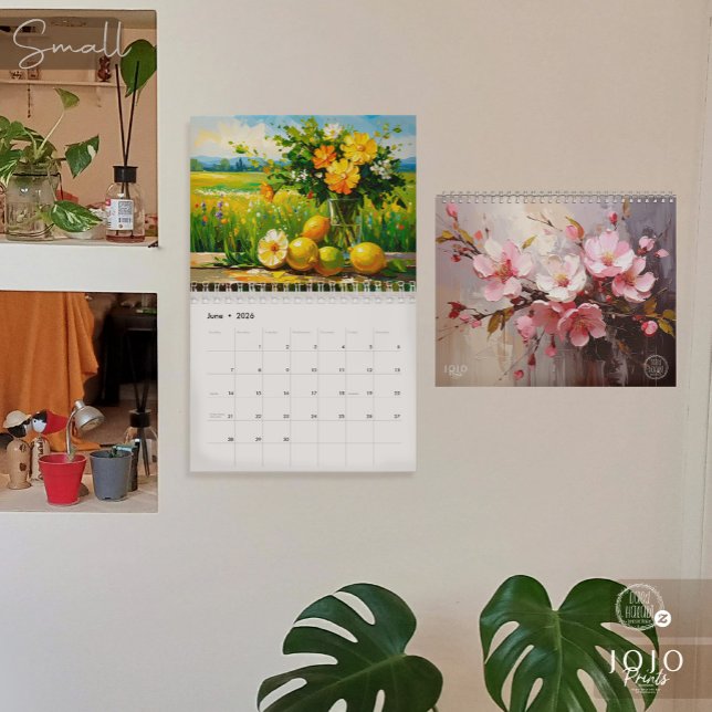 Calendrier Vibrant Impasto Art Calendar 2026 (Vibrant Impasto Art Calendar 2026-Small)