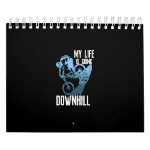 Calendrier Vie Derrière Bars Vélo Mountain