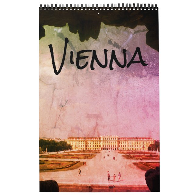 Calendrier Vienne Autriche 2026 15 mois (Protection)