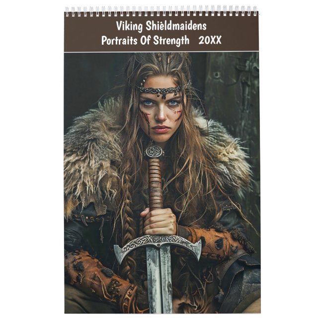 Calendrier Viking Shieldmaidens – Portraits Of Strength (Protection)