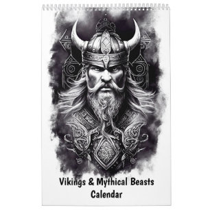Calendrier Vikings et créatures mythiques