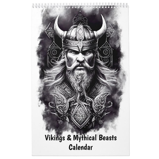 Calendrier Vikings et créatures mythiques (Protection)