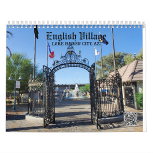 Calendrier Village anglais Lac Havasu