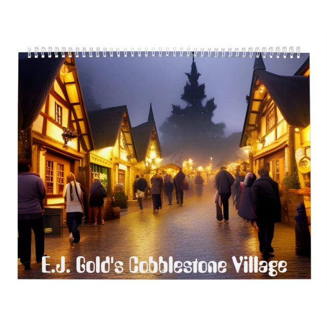 Calendrier Village de Cobblestone par E.J. Gold (Protection)