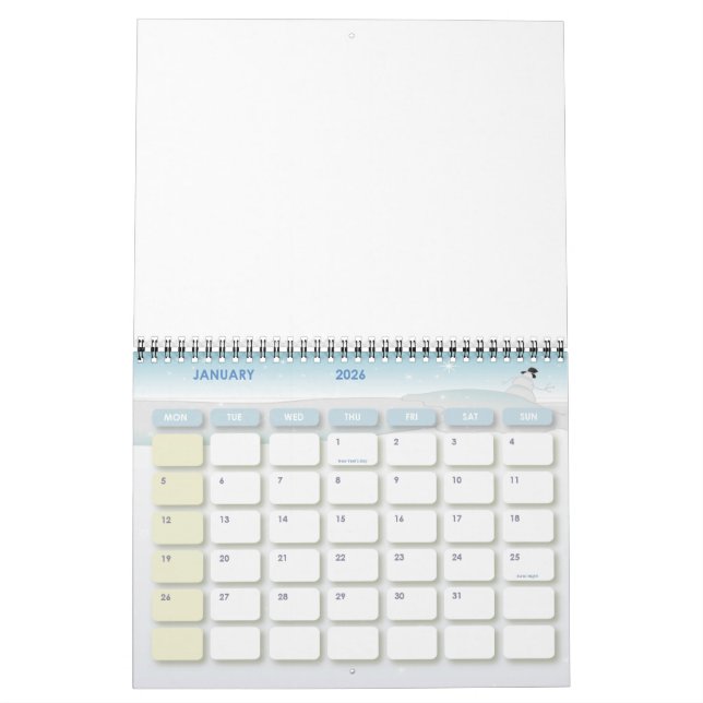 CALENDRIER VILLE NEON GIRL (Jan 2026)