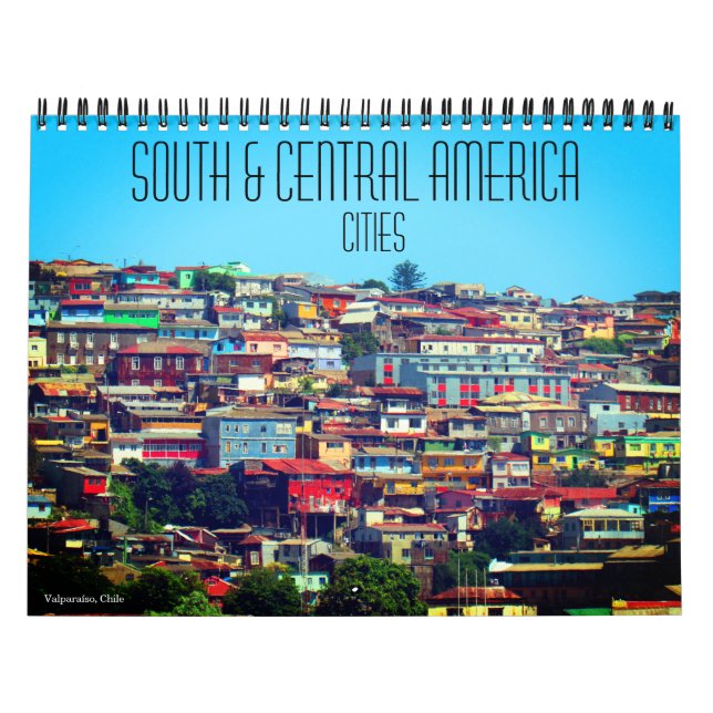 Calendrier villes d'amérique centrale du sud 2026 (Protection)