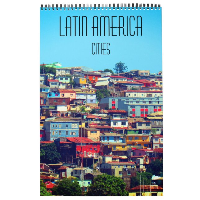 Calendrier villes d'amérique latine 2026 (Protection)
