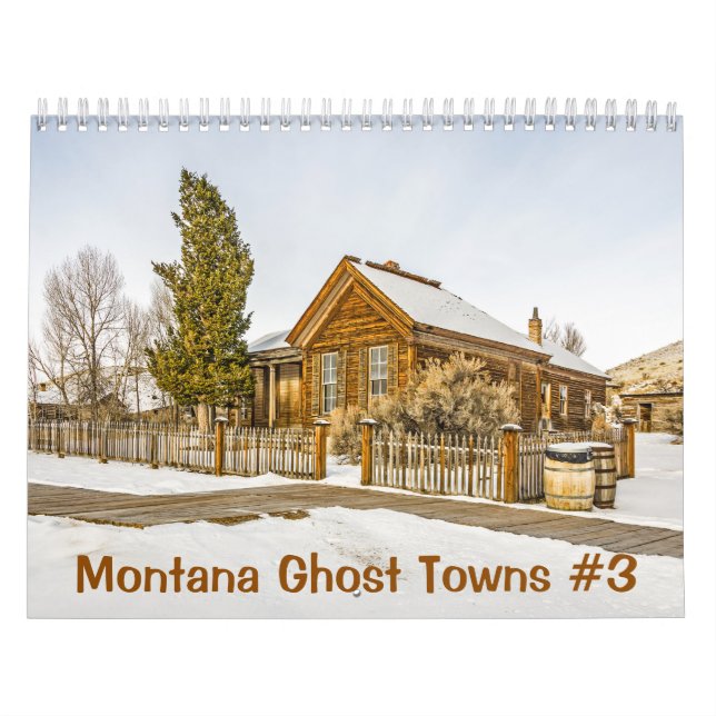 Calendrier Villes fantômes du Montana #3 (Protection)