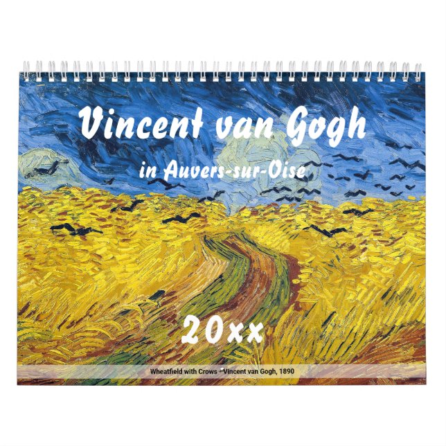 Calendrier Vincent van Gogh à Auvers-sur-Oise (Protection)