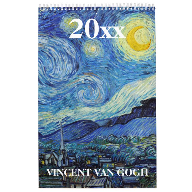 Calendrier Vincent van Gogh Fine Art 2020 (Protection)