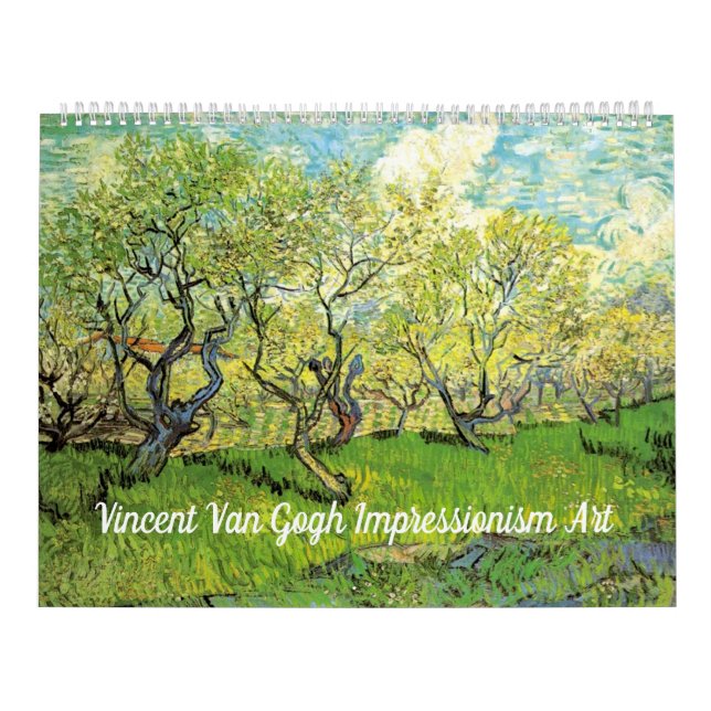 Calendrier Vincent Van Gogh Impressionnisme Art (Protection)