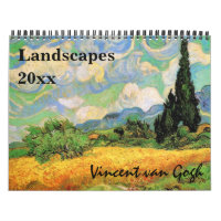 Vincent van Gogh Paysages Art Vintage