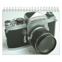Calendrier vintage 2013 d'appareil-photo de