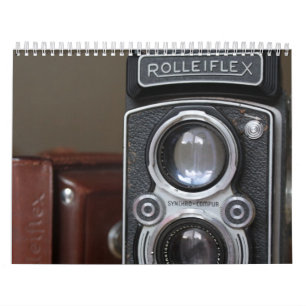 Calendrier vintage 2013 d'appareils-photo