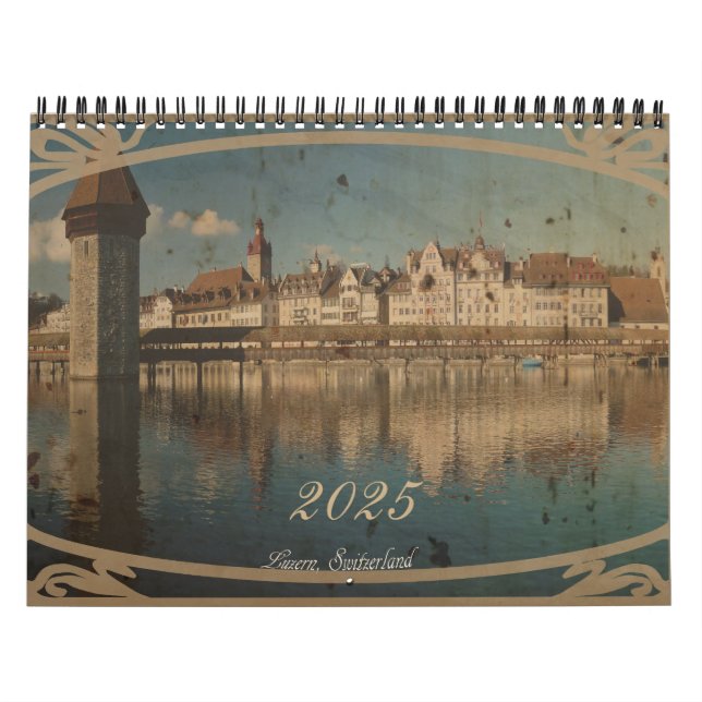 Calendrier vintage 2025 (Protection)