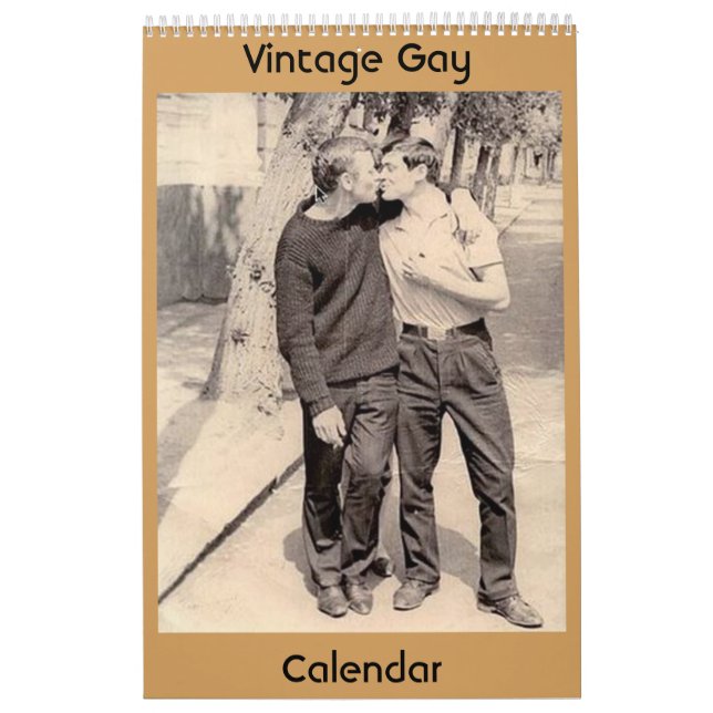 Calendrier vintage d'homosexuels (Protection)