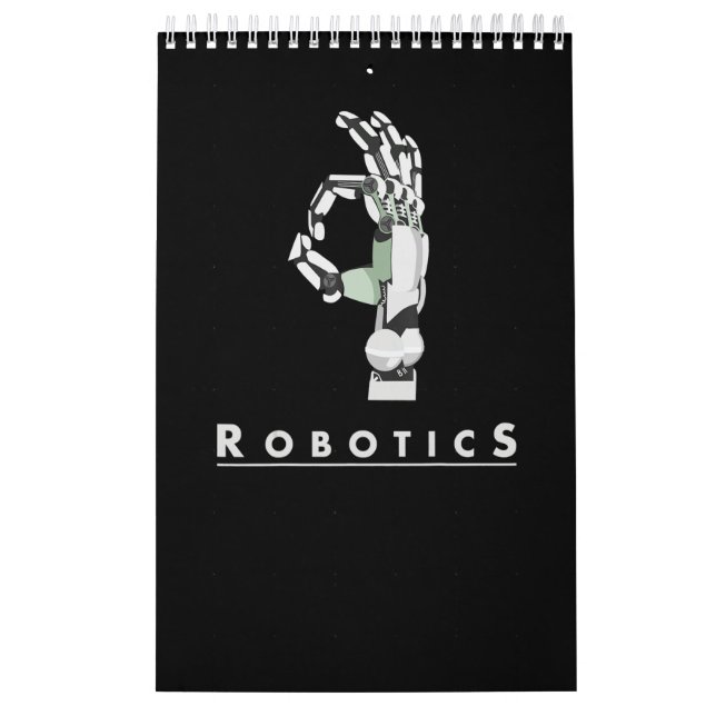 Calendrier Vintage Robotique Main Robotique Amour Dons-Cadeau (Protection)