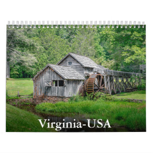 Calendrier Virginia-USA