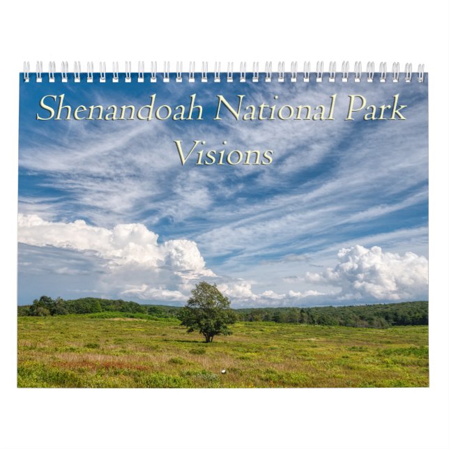 Calendrier Visions du parc national de Shenandoah (Protection)