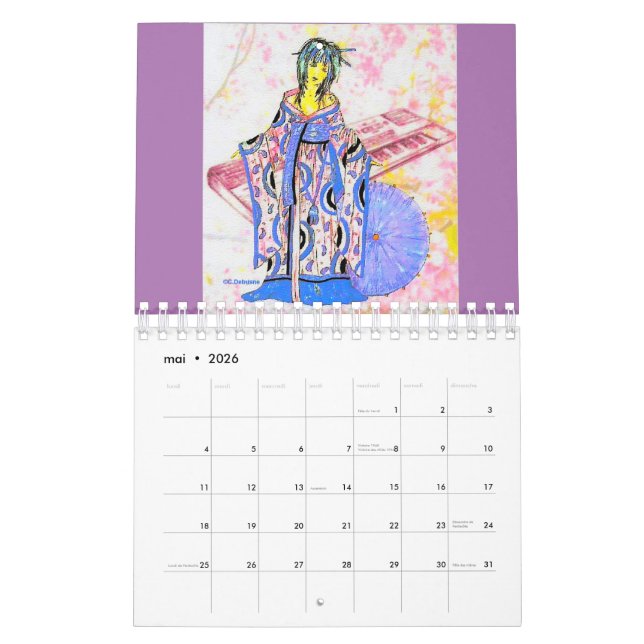 CALENDRIER VISUAL KEI (Mai 2026)