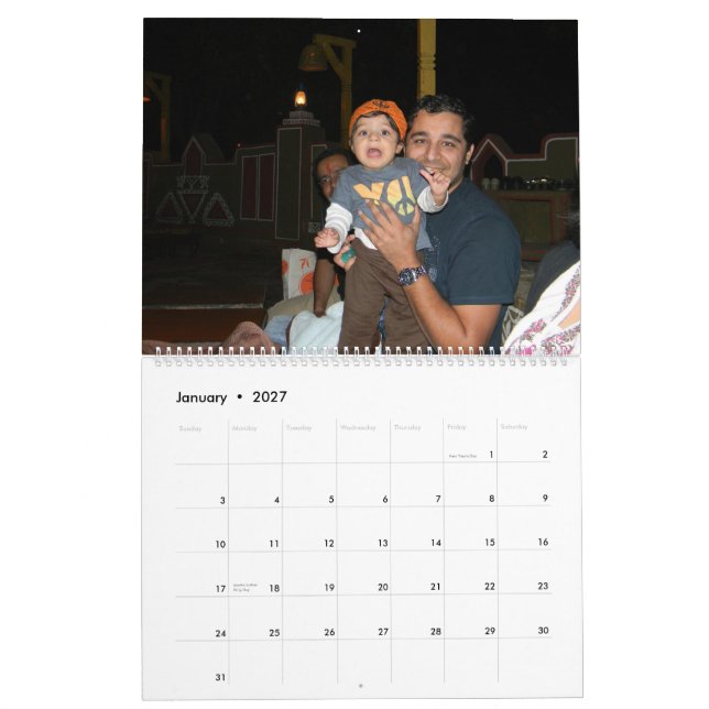 Calendrier Vivaan USA (Jan 2027)