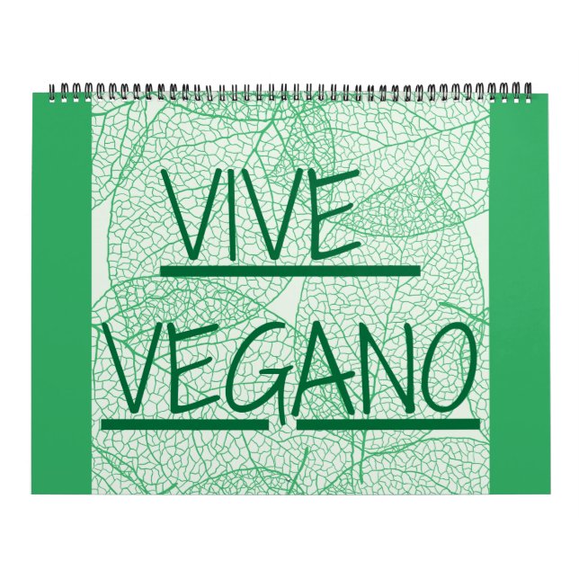 Calendrier Vive vegano | Live vegan (Protection)