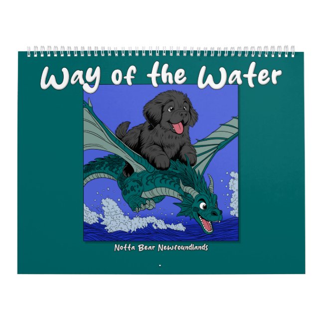 Calendrier Voie de l'Eau Newfoundland Notta Bear (Protection)