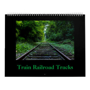 Calendrier Voie ferrée de train