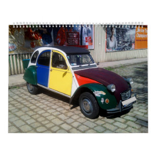 Calendrier Voitures Citroen 2 CV Classic 2023