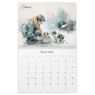 Calendrier Voix des bénévoles du sauvetage animalier