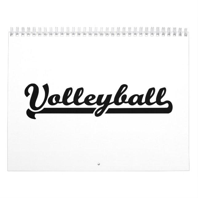 Calendrier Volleyball (Protection)