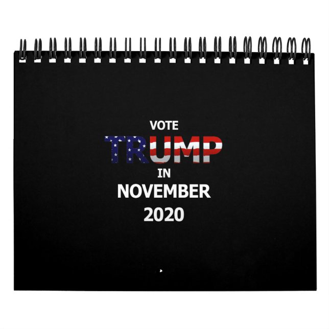 Calendrier Votez Trump en 2020 (Protection)