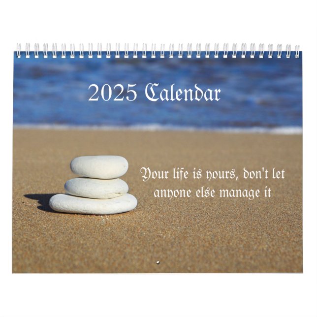 Calendrier Votre vie est à vous passionnés de pêche 2025 (Protection)